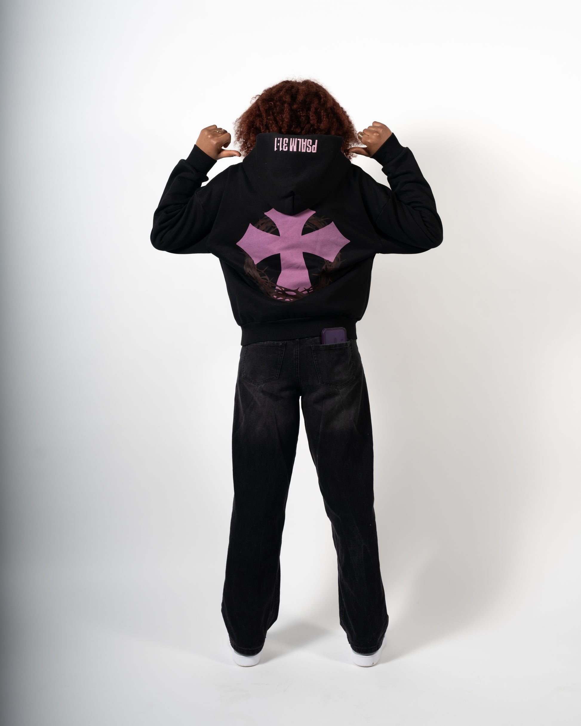 Unashamed cherry blossom hoodie