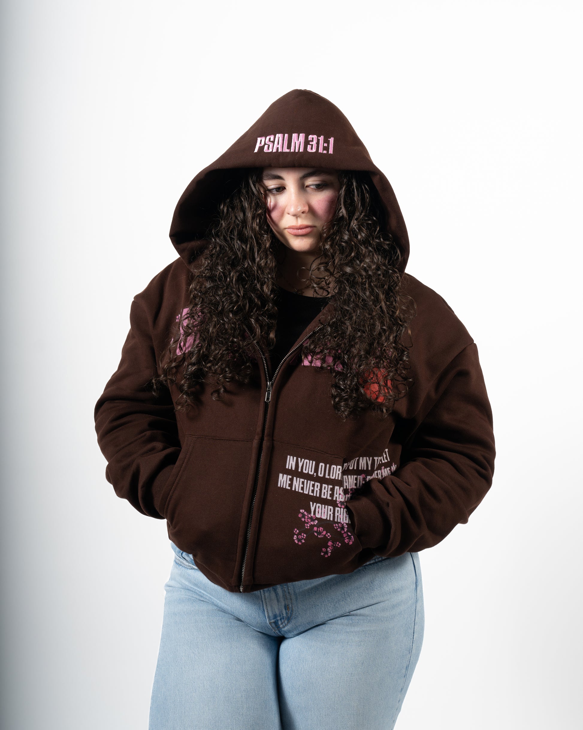 Unashamed cherry blossom hoodie