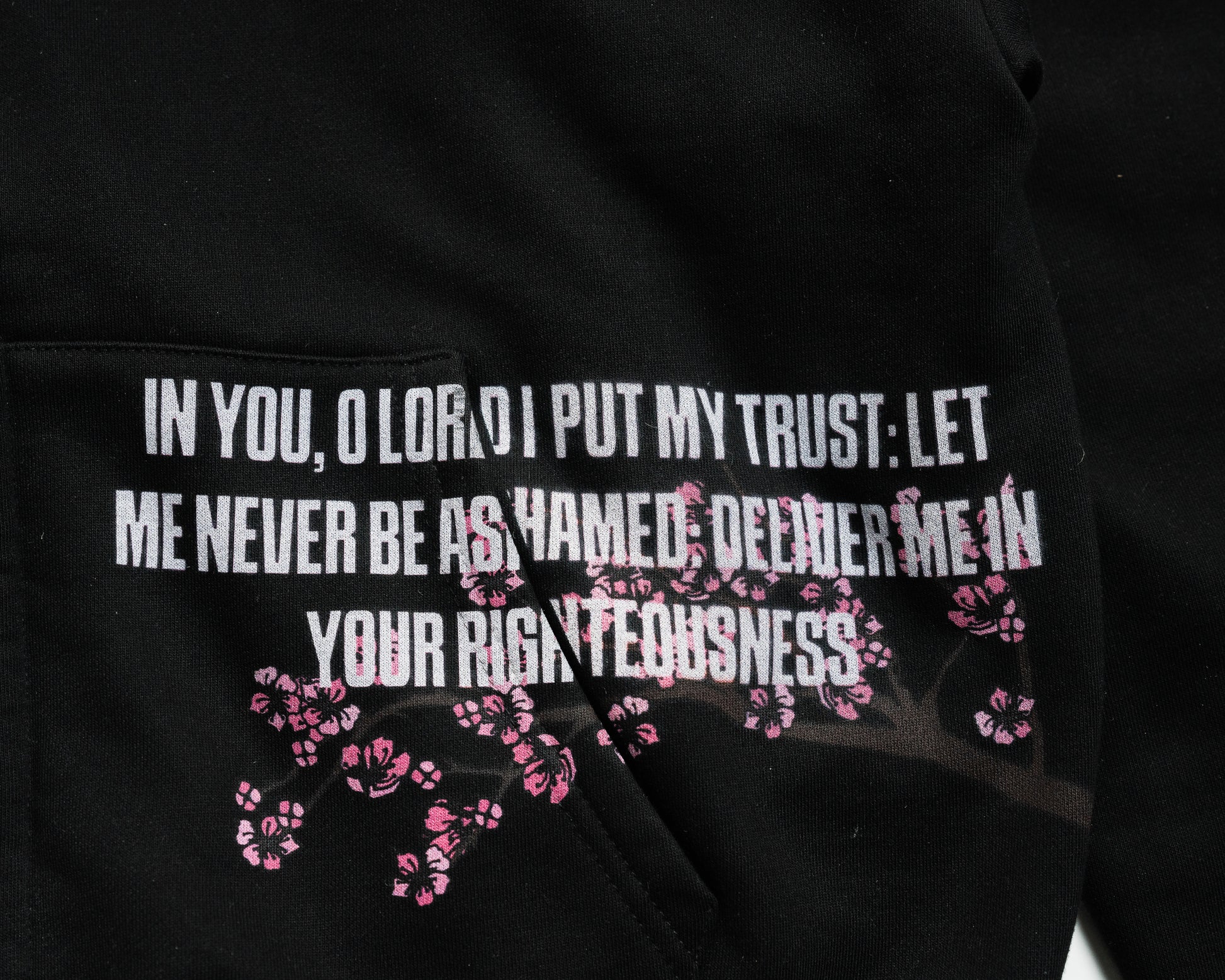 Unashamed cherry blossom hoodie