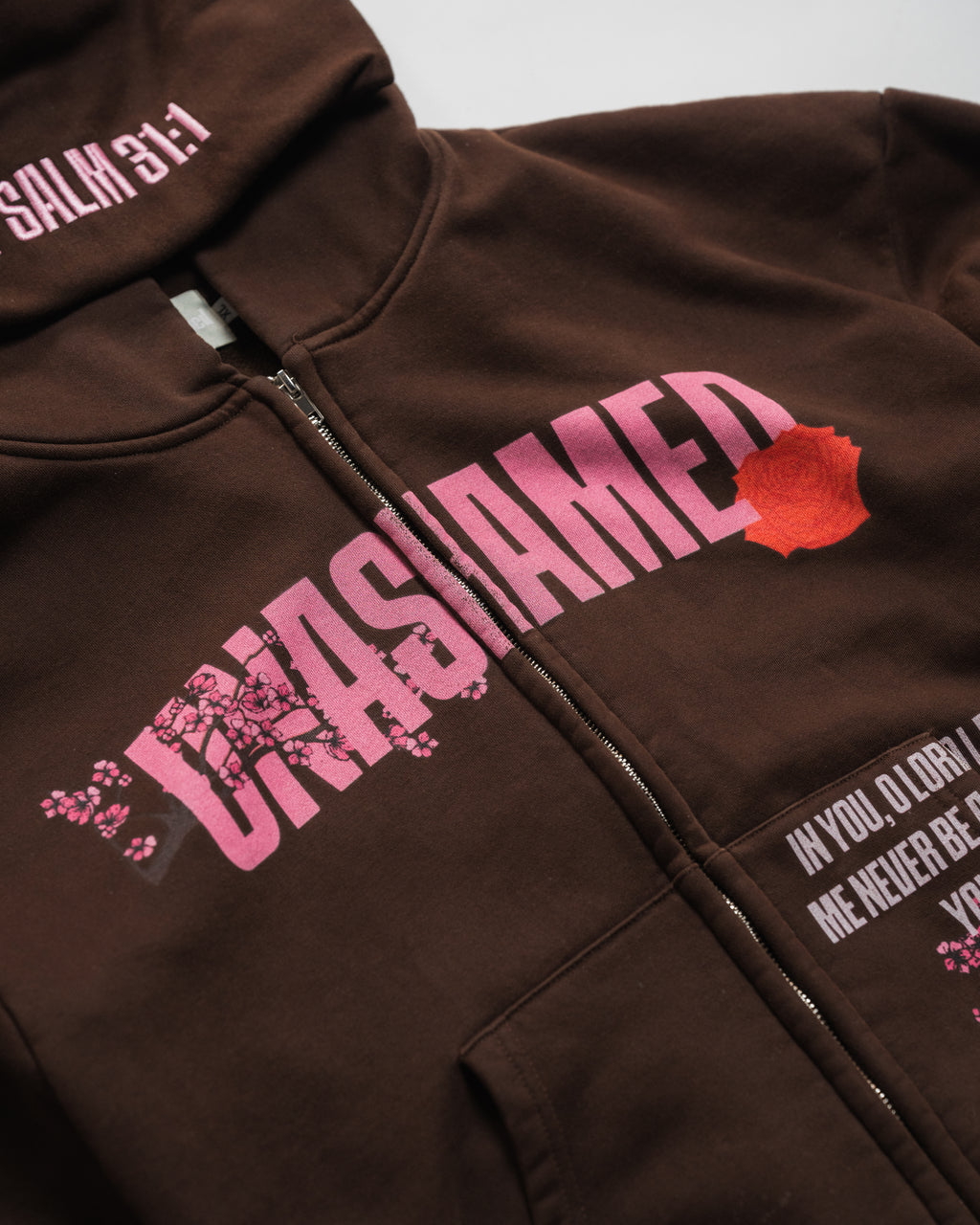 Unashamed cherry blossom hoodie