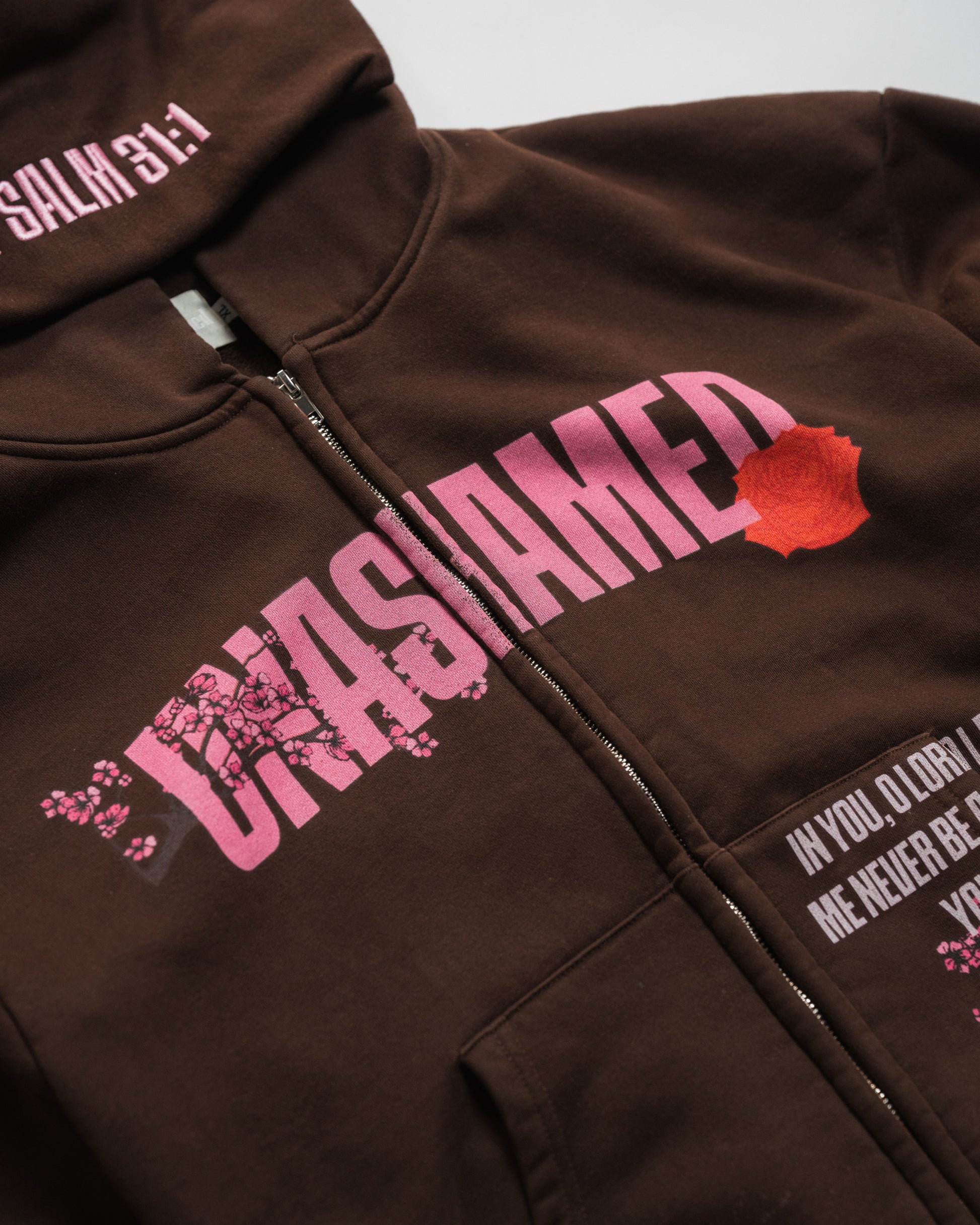 Unashamed cherry blossom hoodie