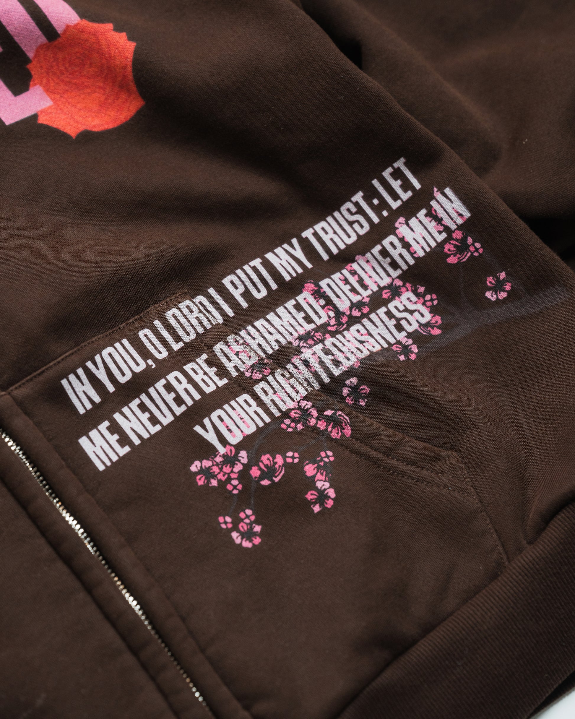 Unashamed cherry blossom hoodie